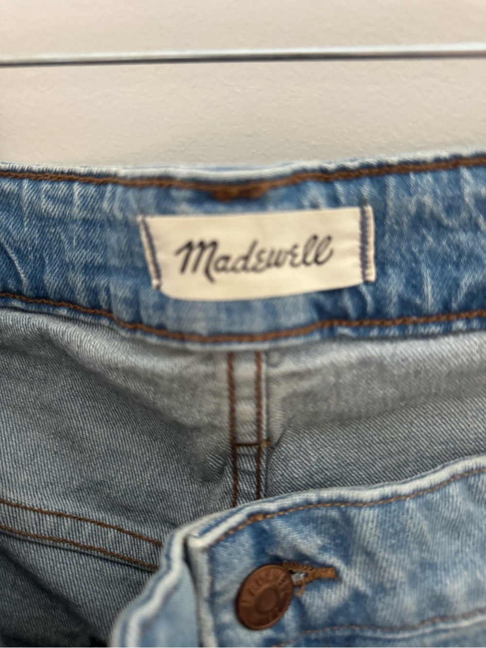 Madewell Light Blue Balloon Jean New Classic - Picture 4 of 8